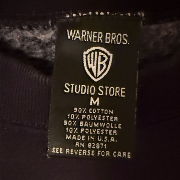 Warner Bros. Tasmanian Angel Black Sweatshirt - Picture 2 of 3